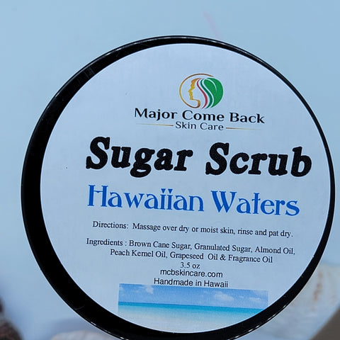 Hawaiian Waters Sugar Scrub 3.5oz